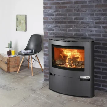 Poêle à bois ADURO 15 noir, 6.5 kW – Image 2